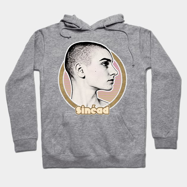 Sinead O'Connor //// Retro Style Aesthetic Design Hoodie by DankFutura